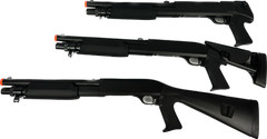 M56 Series Airsoft Double Eagle Tri-Shot Tactical Shotgun