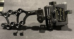 Trophy Ridge React Pro 5-Pin Fixed Bow Sight Right Hand Compound Black/Yellow