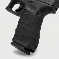 2 Rolls Gun Grip Tape, Non-Reflective, No Residue Goon Grip Tactical Tape for.