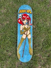 Vintage Original Hookups Amazon Girl Skateboard Deck