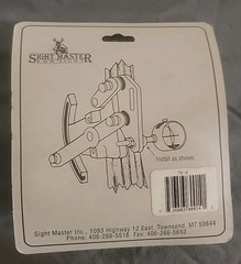 Target Scope Sight Master Bow Sight Model TS-2 With Level 1″ Dia Right 1/4″