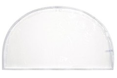 Clear Vinyl Shoulder Covers Closet Suit Protects Storage 12 Shoulder Covers