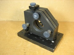 Aluminum Tilt Stage, 3-5/8″L x 1-1/2″H, Base Plate 5″L x 3″W, Threaded Hole 34mm