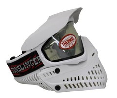 JT Paintball Proflex L.E. Mask Goggle w/ Clear + Fire Lenses – White Gunslinger
