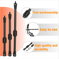 Archery 3K Carbon Stabilizer Rod 7″ 9″ 11″ 12″ 15″ Balance Bar Compound Bow Hunt