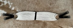 Horse Tack – Cotton Blend Cinch Girth, 44in, English Rigging, D Rings