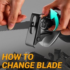 Cordless Reciprocating Saw: DEKOPRO 20V Lithium Ion Power Reciprocating Saw w…