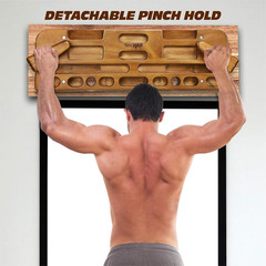 Wooden Hang Board for Doorway – Enhance Finger Strength & Grip Training