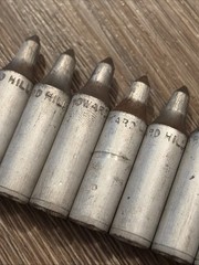 10 Vintage Howard Hill Archery Target Field Points for Wood Arrows 11/32 USA!