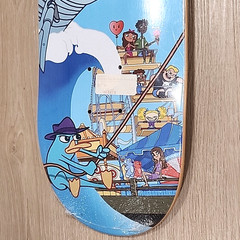 Theotis Beasley Baker Skateboard Deck Step Brothers Phineas Ferb OG Shape 8×31.5