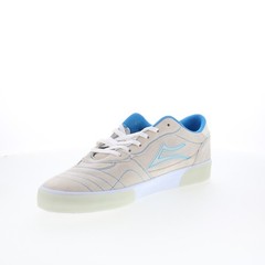 Lakai Cambridge Mens Gray Suede Lace Up Skate Inspired Sneakers Shoes