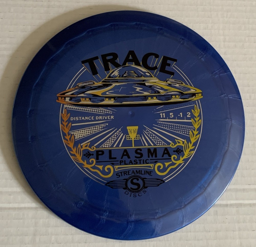 Streamline Discs Plasma Trace Distance Driver Blue 168 Grams