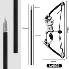 Versatile Left & Right-Hand Compound Bow Set – Perfect for Outdoor Adventures
