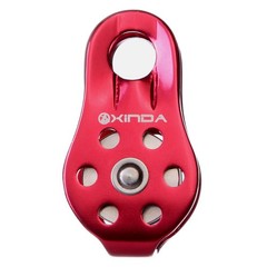 20kN Fixed Micro Pulley for Rock Climbing, Rappelling, Zipline 1/2 or 13mm Rope