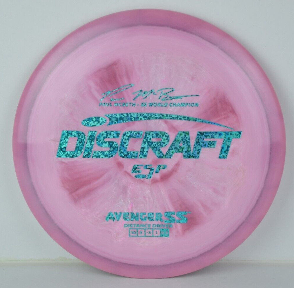 💕HEARTS💕 Discraft Swirly ESP Avenger SS, Paul McBeth 5x, 172g