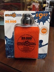 SplatRball 20,000 Rounds 7.5mm Orange Certified Splat Ball Sport Ammo Ammunition