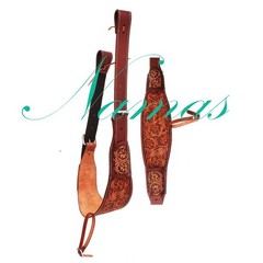 Horse Leather Cinch Western Horse Rear Flank Back Saddle Cinch with Billet Girth
