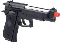 Crosman Game Face Recon Single Shot Spring Airsoft Pistol 280 FPS