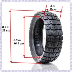 8.5×3 Tire fit cyberbot mini Electric Scooter