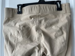 Devon Aire Women’s Riding Breeches, Size 26R, Khaki Beige Tan