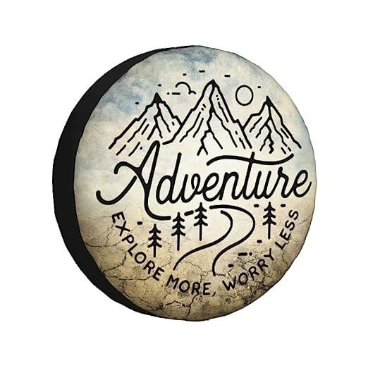 Adventure RV Spare 14in Suitable for tire diameter 23in-27in Adventure Awaits