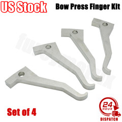 Set of 4 Fits for Most Modern Compound Bows Linear Bow Press Finger 7/16″ Iron