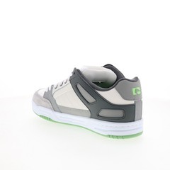 Globe Tilt GBTILT Mens Gray Leather Skate Inspired Sneakers Shoes