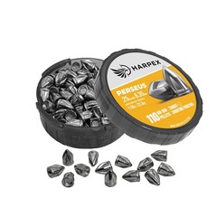 HARPEX Perseus 110 Count BROADHEAD Pointed 6.35mm .25 Caliber Airgun Pellets