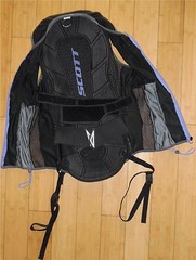 New SCOTT Racing Motorcross Motorcycle Back Armor Spine Protective Vest M/L