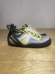 Evolv Defy Lace Climbing Shoes, Gray/White, M11 W12