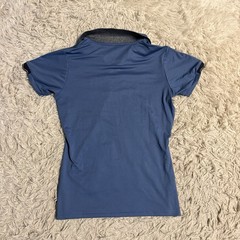 Women’s Small Blue Kingsland Short Sleeve Horseback Riding Sunshirt