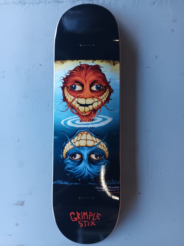 Anti Hero Grimple Stix » Through The Worm Hole» Skateboard