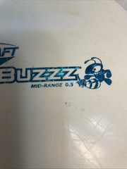 DISCRAFT X BUZZZ MIDRANGE 0.5 White/Blue 8½» Frisbee GOLF DISC 5.7 Oz.