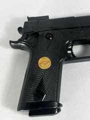 Double Eagle P169 M1911 spring-powered airsoft pistol Tested Works. (D)