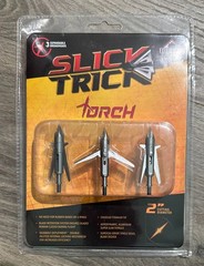 Slick Trick Torch Broadheads – 2 blade – 100gr. – 3pk – 22STTRCH Titanium Tip