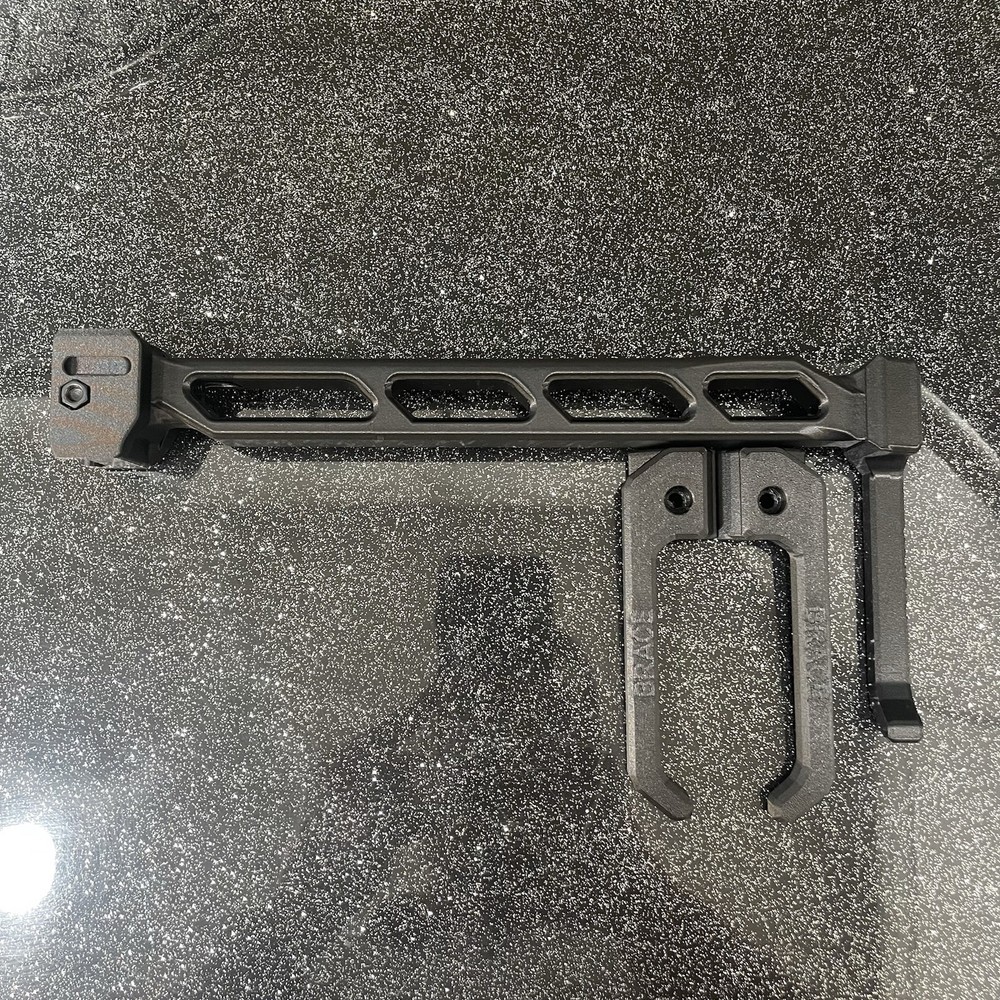 Fixed Carbon Fiber Nylon Airsoft Picatinny Stock