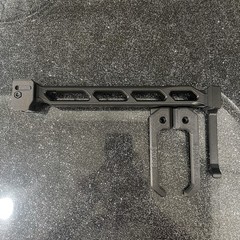 Fixed Carbon Fiber Nylon Airsoft Picatinny Stock
