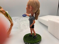 2016 Bobblehead Catrina Allen (New in Box) Disc Golf Innova Bobble Discraft