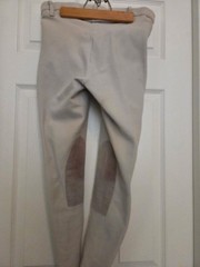 Devon Aire Equestrian Riding Breeches Knee Patch Tan Pants Size 30 Regular