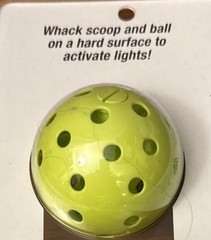 Nightgames, LED light up scoop and ball set