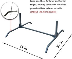 Olive Powder-Coated Archery Stand – Durable Design