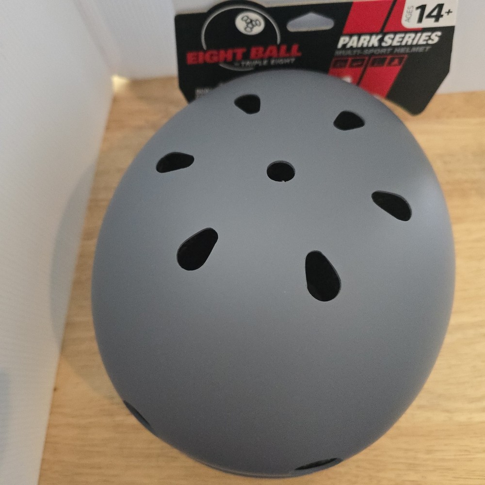 Eight Ball Youth Helmet 14+ Carbon Multi Sport, Park Series Bike & Skate