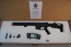 Krytac War Sport LVOA – Carbine Airsoft Rifle (Combat Grey) W/Magazine AEG
