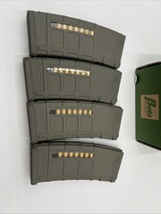4 Magpul Licensed PTS Airsoft Magazine PMAG 30 (4) Pack