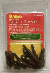 Allen Company Archery Bullet Points – Soft Arrow 5/16 Inch – 100 Gra», Black