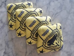 Ultra Cornhole – Bag Set – Viper 2020-21 ACL Pro Stamp – Yellow