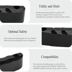 Motorcycle Falling Pad CNC Aluminum Alloy Body Frame Sliders Crash Protector
