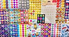 367 Stickers | LOT 4 ALL AGES | TONS OF FUN THEMES 4 ALL SEASONS HOLIDAYS CRAFTS