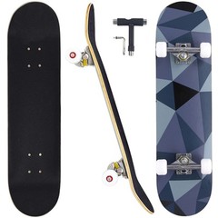 Skateboards for Beginners Adults Youths Teens Kids Girls Boys 31 Inch Pro Com…