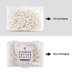 Cleaning Cotton Wool Felt Cleaning Pellets for Maintenance .177 Caliber 300 C…